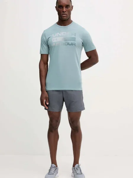 Under Armour Kratke hlače za vadbo siva