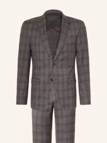Digel Move Oblek Anthony Extra Slim Fit světle / tmavě šedá