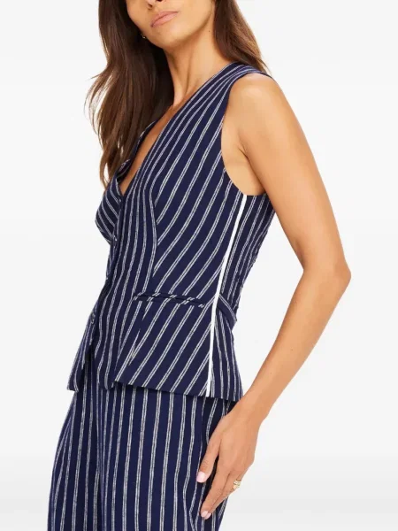 Vestă The Upside cu dungi albastru