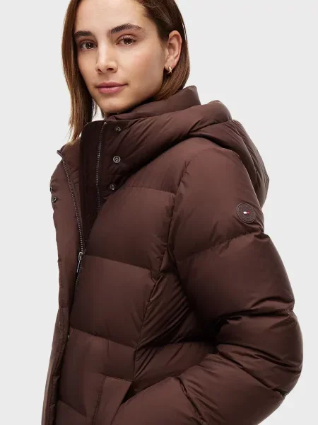 Пуховик Tommy Hilfiger коричневий