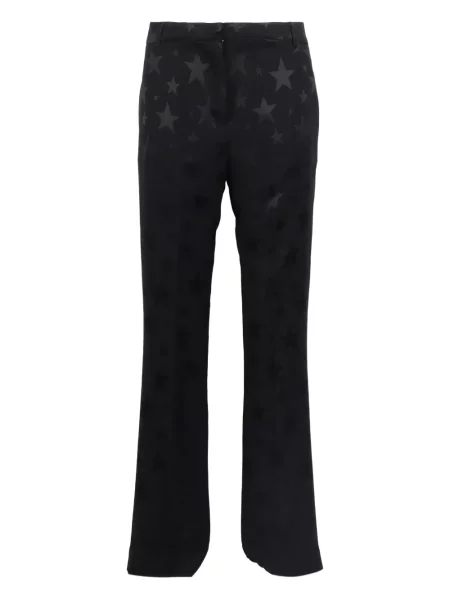 Pantaloni Shirtaporter cu imagine negru