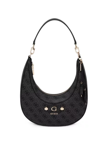 Geantă shopper Guess cu imagine negru