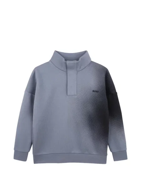 Gyerek melegítő felső Bosswear szürke