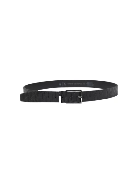 Armani Exchange pasek czarny