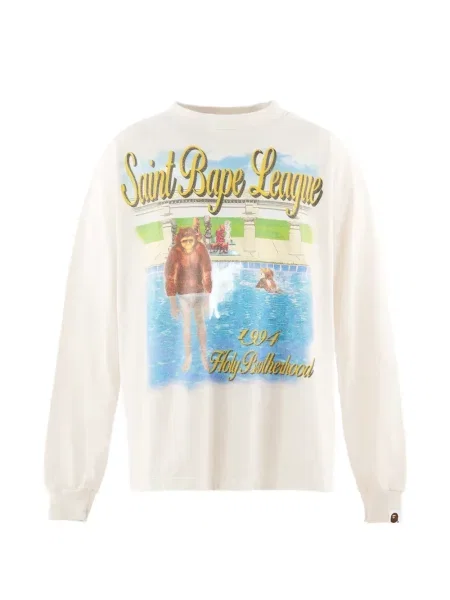 Lung tricou Saint Mxxxxxx cu imagine