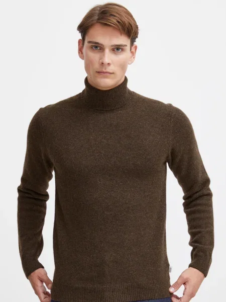 Casual Friday Pulover Karl închis maro