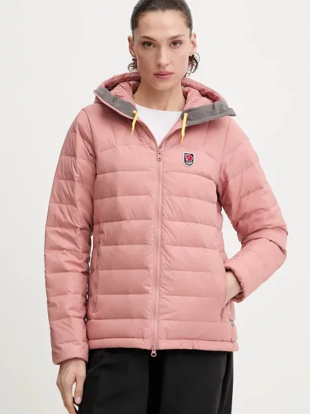 Fjallraven kurtka puchowa Expedition różowa