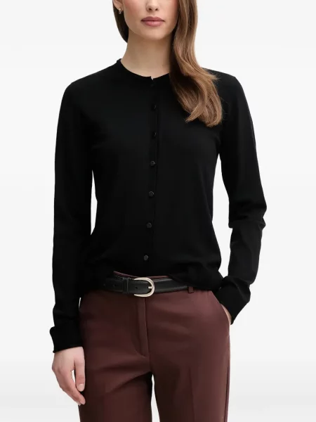 Cardigan Sisley negru