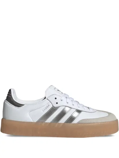 Zomšinės sportbačiai Adidas Campus balta