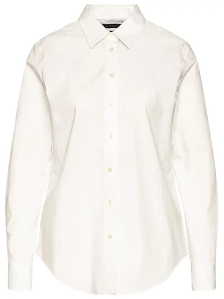 Lauren Ralph Lauren Риза Chst Emb бял