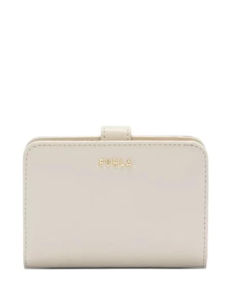 Klasszikus pénztárca Furla autogrammal fehér