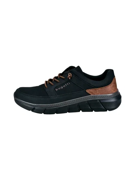 Bugatti Batai be raištelių juoda
