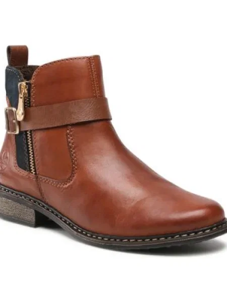 Botine Rieker maro