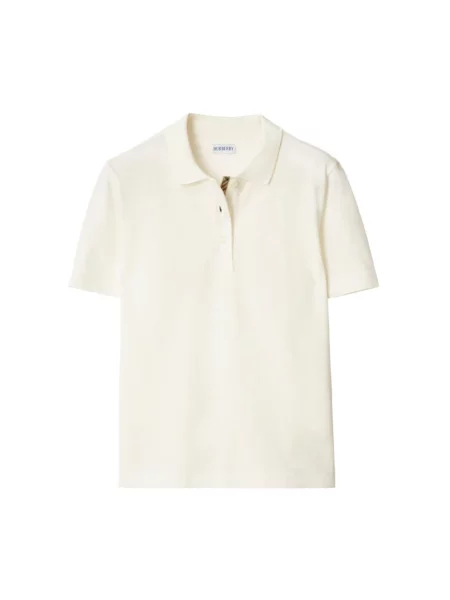Koszulka polo Burberry biała