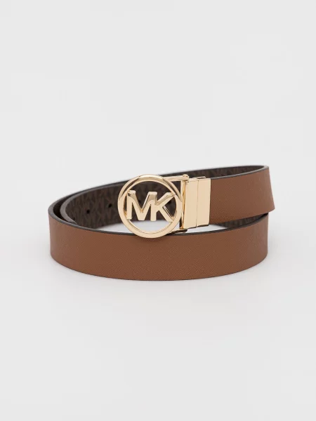 Michael Kors De piele cu două fețe curea SAFFIANO maro