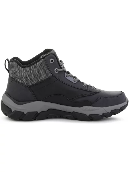 Členkové topánky Skechers čierna