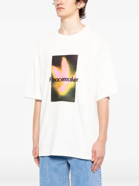 Tricou Oamc Peacemaker alb