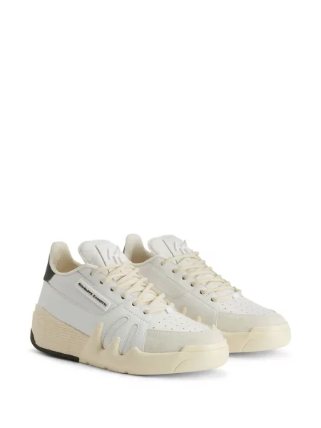 Sneakerși Giuseppe Zanotti din piele cu autograf alb