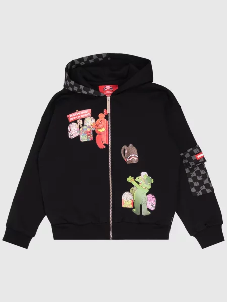 Детская куртка Sprayground черная