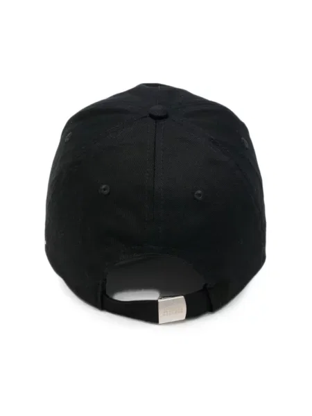 Czapka z daszkiem Mm6 Maison Margiela czarna