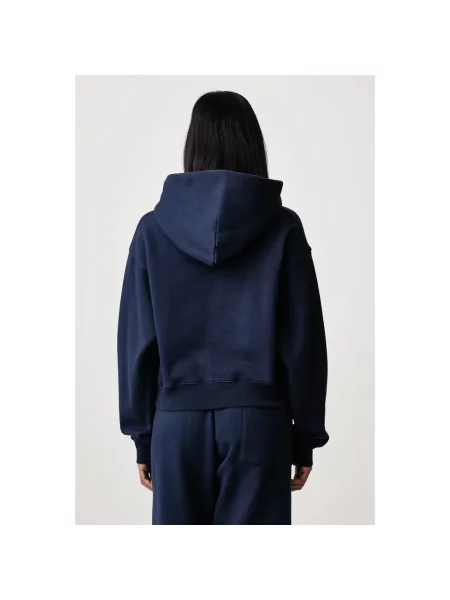 Bluza z kapturem Sporty And Rich niebieska