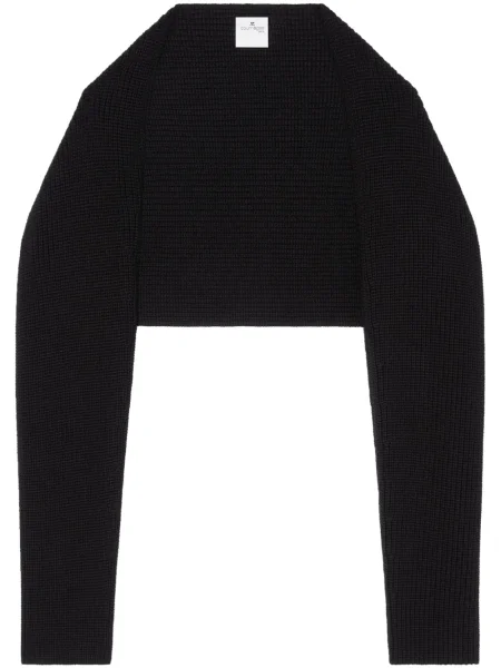 Pulover Courreges de lână negru