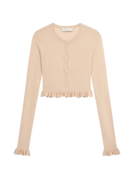Cardigan Blumarine cu volane