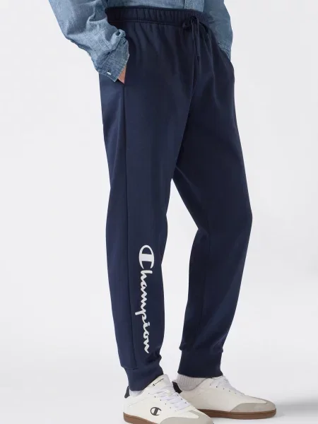 Champion Authentic Athletic Apparel Pantaloni bleumarin alb