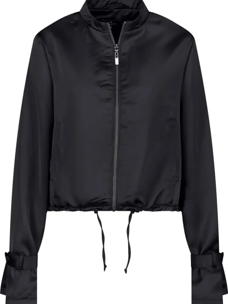 Monari Geacă de primăvară-toamnă negru