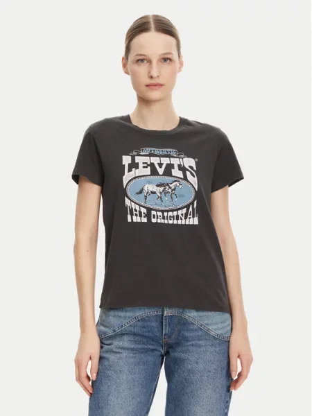 T-Shirt Levi's® μαύρο