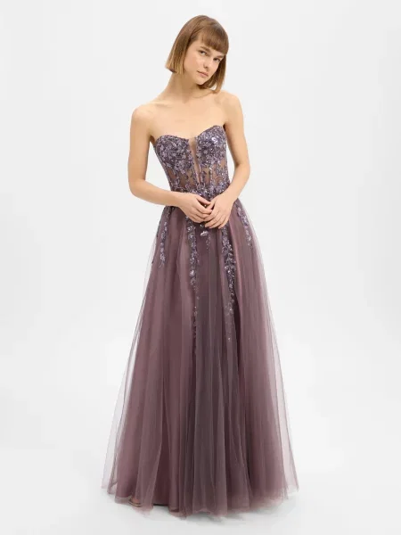 Luxuar Fashion Suknia wieczorowa dla kobiet Kobiety lila 32