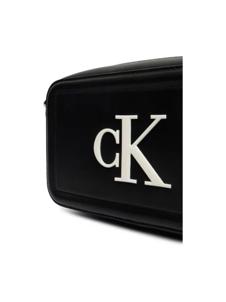 Calvin Klein Torebka Bold Ck Camera Bag czarny