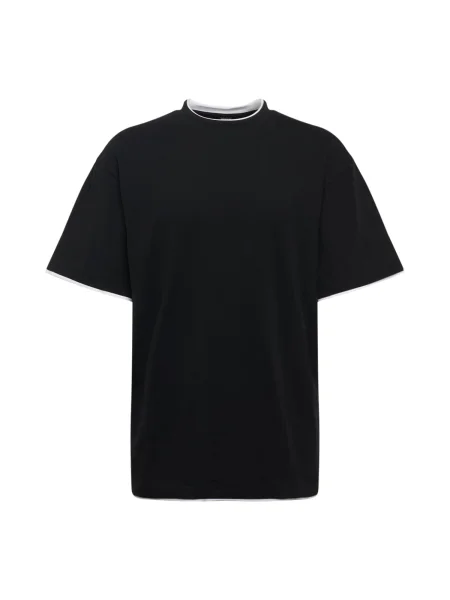 Urban Classics Tričko čierna biela