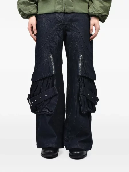 Pantaloni cargo No/faith Studios albastru