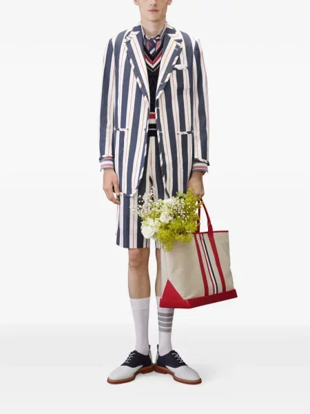 Geacă Thom Browne alb