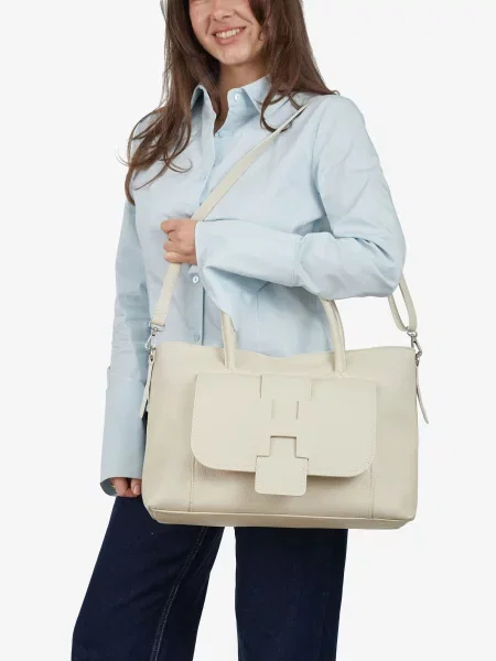 Regina Notte Сумка Шкіра бежевий