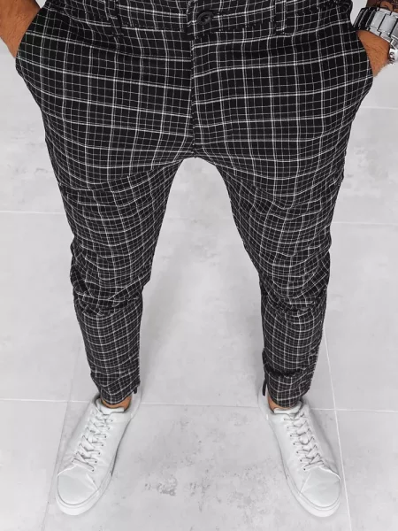 Pantaloni chino Dstreet negru