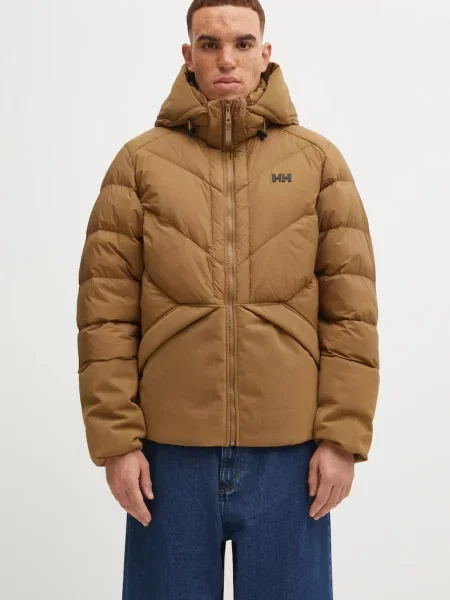 Helly Hansen geacă cu puf bărbați VILLAGE DOWN JACKET verde