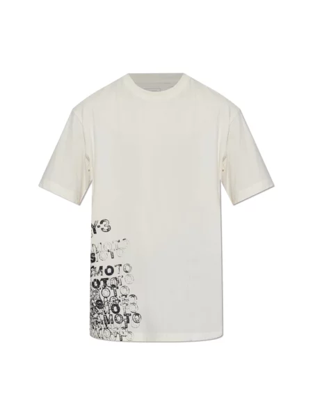 Koszulka sportowa Y-3 frotte biała