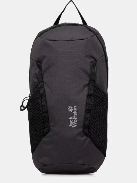 Mały mały plecak Jack Wolfskin z nadrukiem czarny