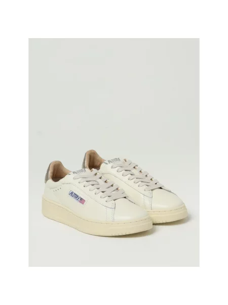 Sneakersy Autry skórzane białe