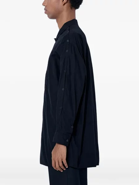 Lung cămașă Yohji Yamamoto negru