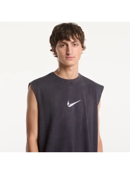 Футболка Nike без рукавов белая