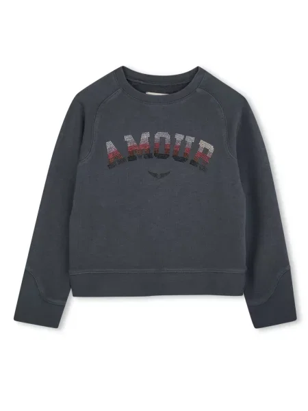 Bluza dziecięca Zadig & Voltaire szara