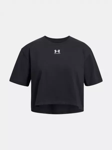Dievčenské tričko Under Armour UA Rival SS čierna
