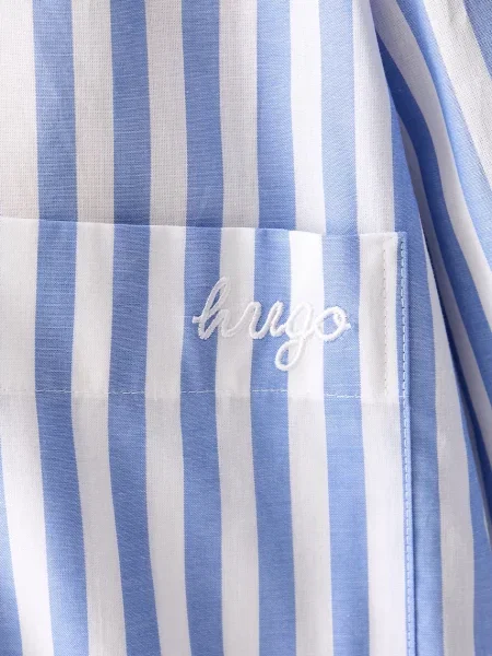 Рубашка Hugo Blue синяя