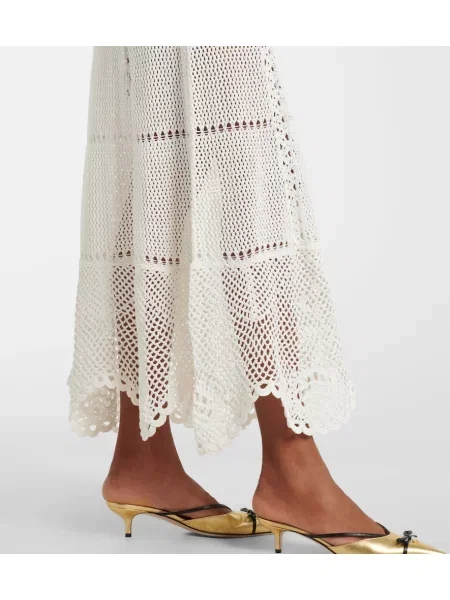 Rochie midi Erdem alb