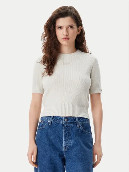 Tommy Jeans Pulover bej