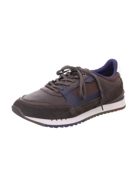 Sneakersy Lloyd skórzane brązowe