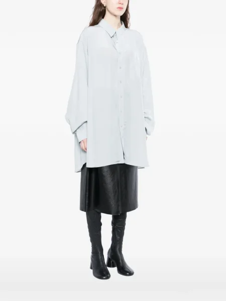 Cămașă Maison Margiela lungă albastru